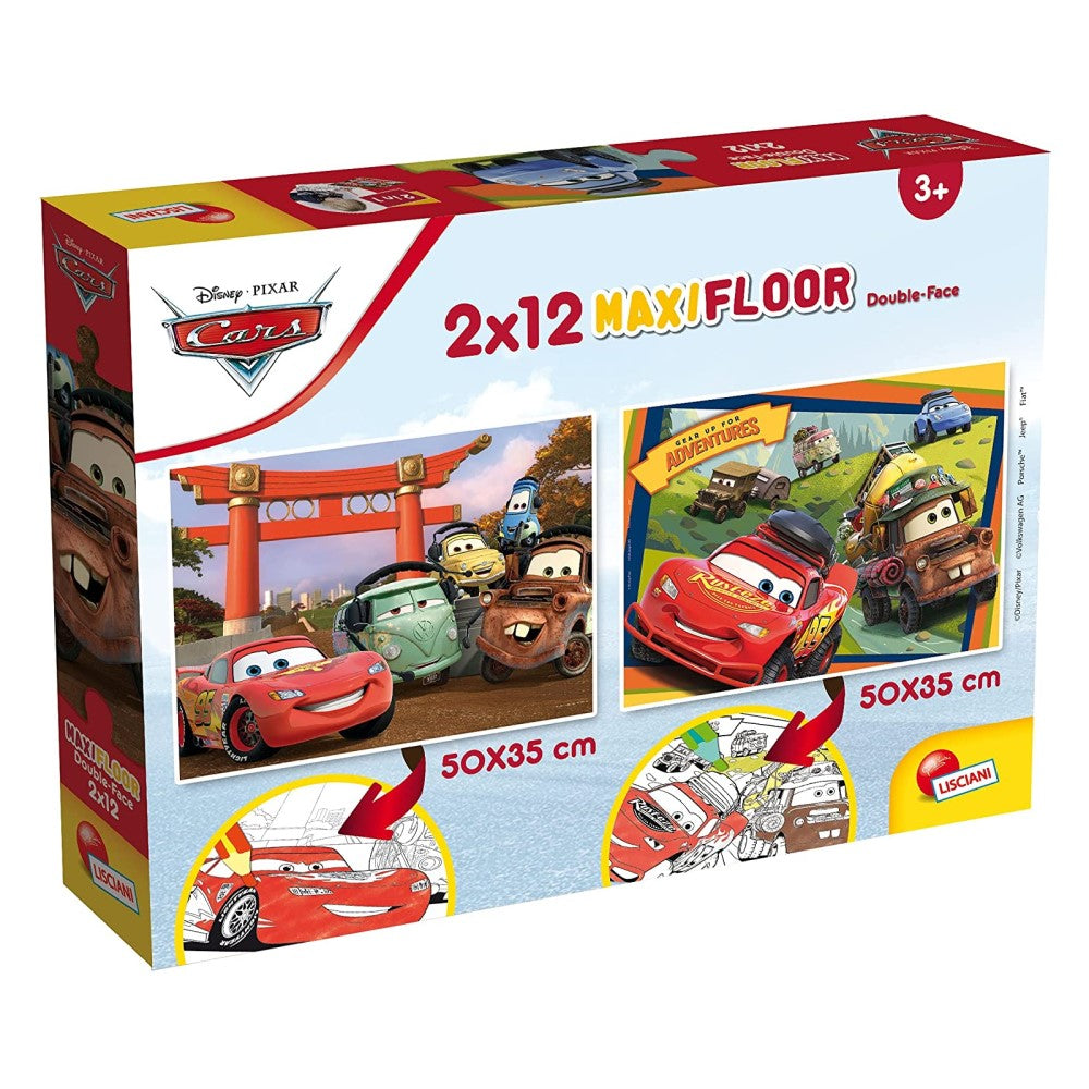 Пъзел 2Х12 Ч. Maxi Cars - Пъзели - Lisciani - BebeMama