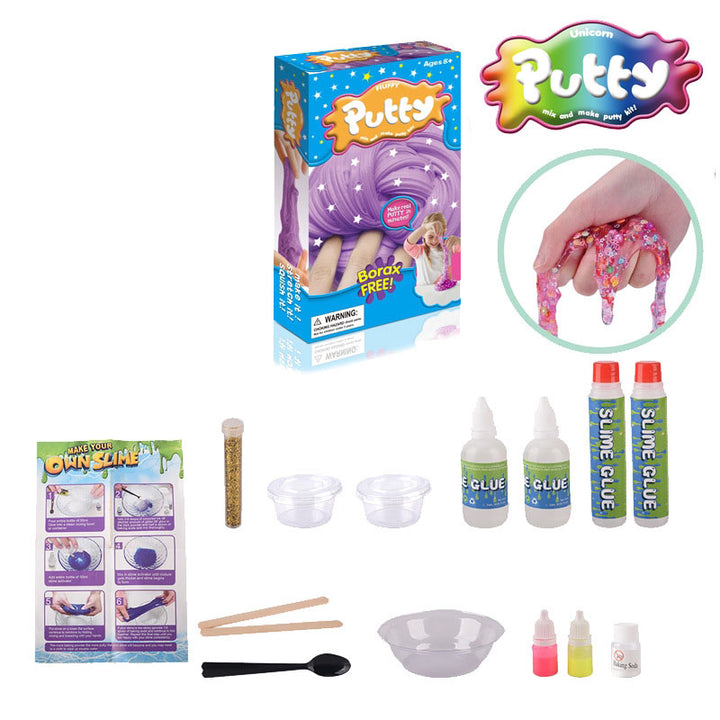 Слайм Комплект Putty Син -  -  - BebeMama