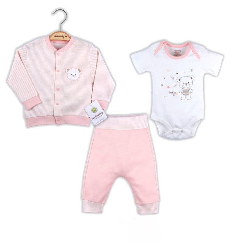 U4556 К-КтМече Розов 3 Ч 9 М - Комплекти - Ciccim Baby - BebeMama