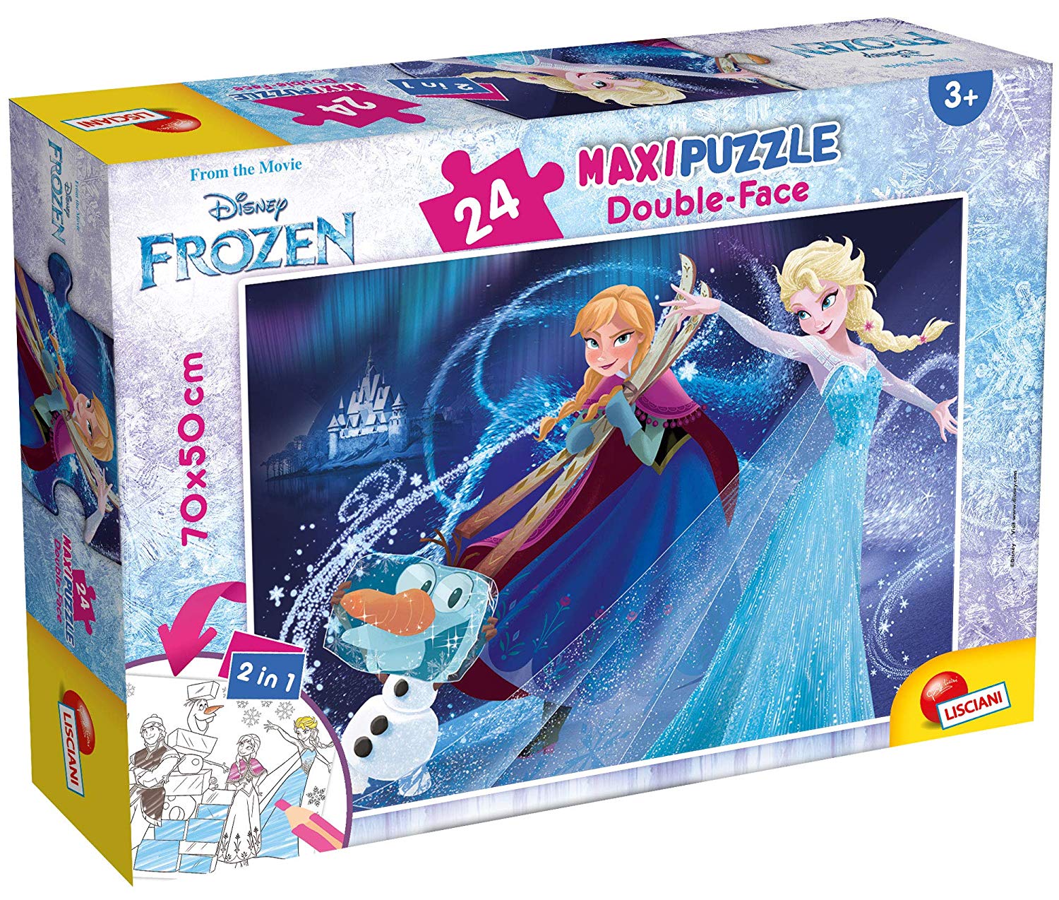 Пъзел 24Ч. Frozen Df Supermaxi - Пъзели - Lisciani - BebeMama