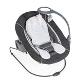 Шезлонг Alpha Bouncer Deluxe Melange Grey --- BebeMama