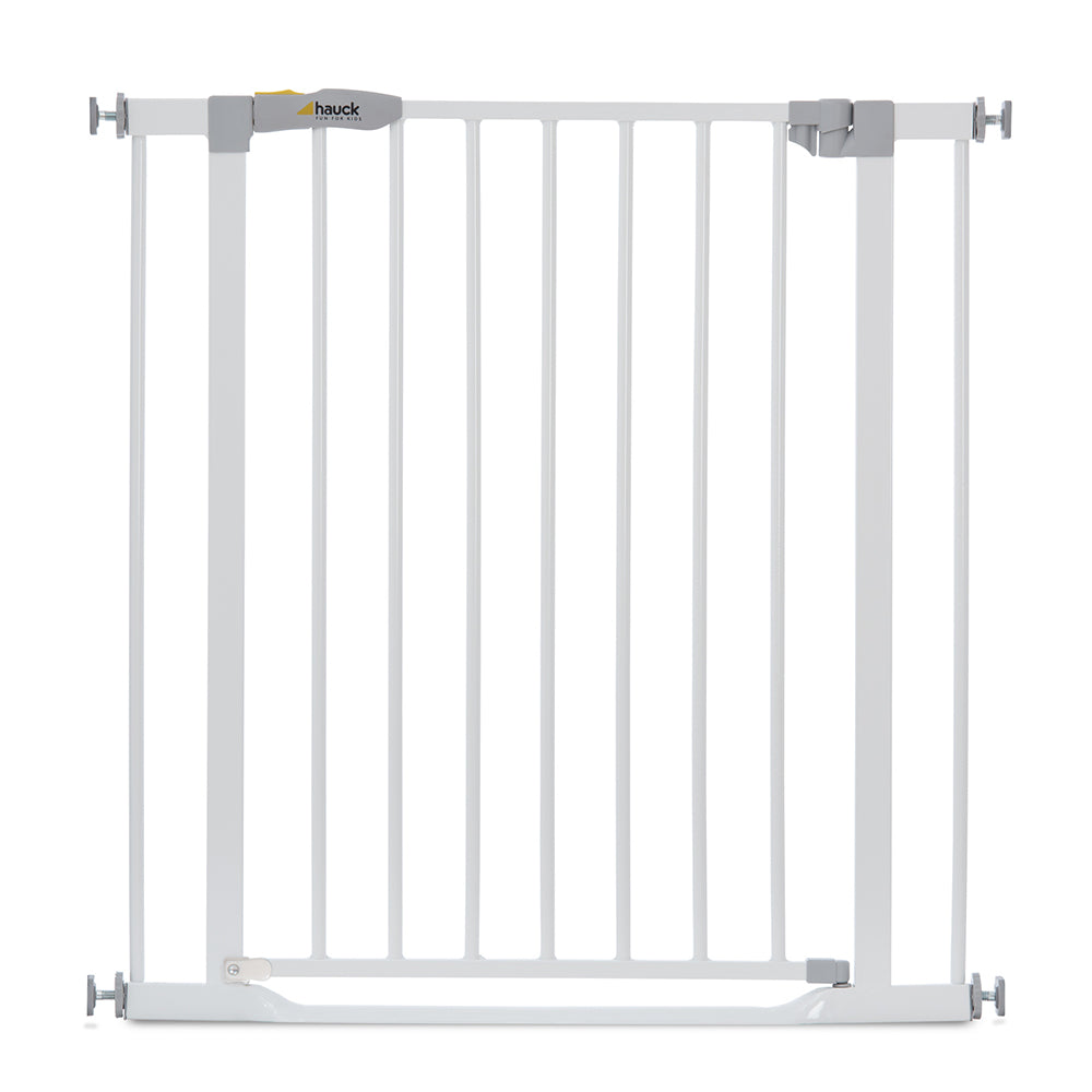 Преграда Clear Step Gate Бял - Прегради За Врата - Hauck - BebeMama