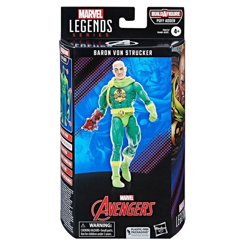 F6613 Фигура 15 См Baron Von Strucker - Играчки - Hasbro - BebeMama