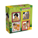Пъзел 4X4Ч. Класически Double-Face 4 In 1 C The Jungle Book --- BebeMama