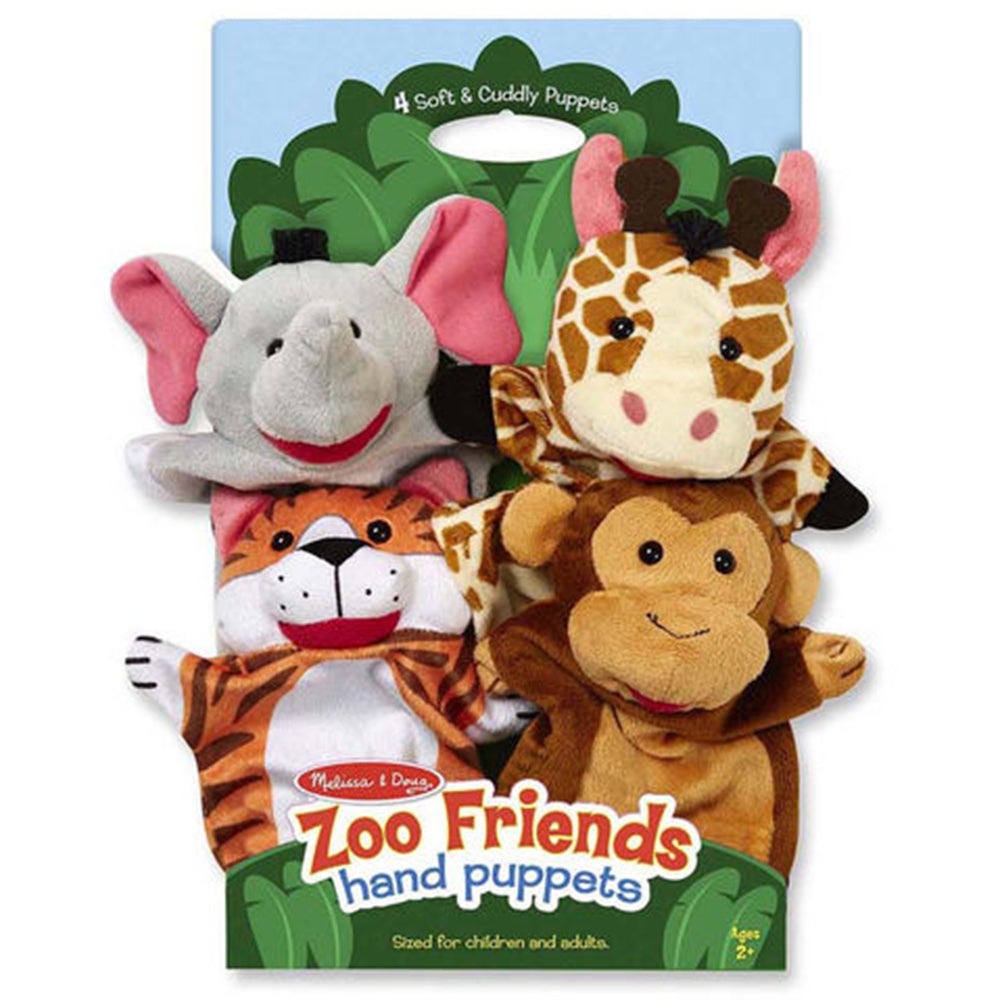 Куклен Театър С Пръстчета Зоо - Петрушки - Melissa And Doug - BebeMama