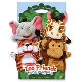 Куклен Театър С Пръстчета Зоо - Петрушки - Melissa And Doug - BebeMama