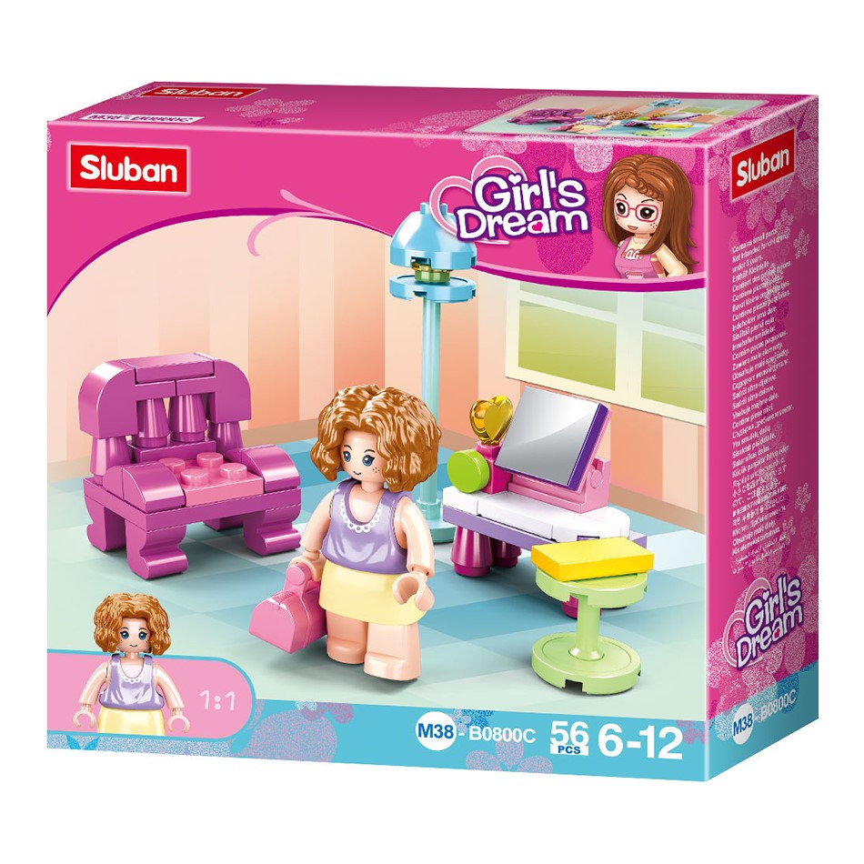 B0800C Конструктор Хол 56Ч. Sluban --- BebeMama