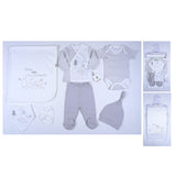 U4655 К-Кт За Изписване Слон Сив 7 Ч - Комплекти За Изписване - Ciccim Baby - BebeMama