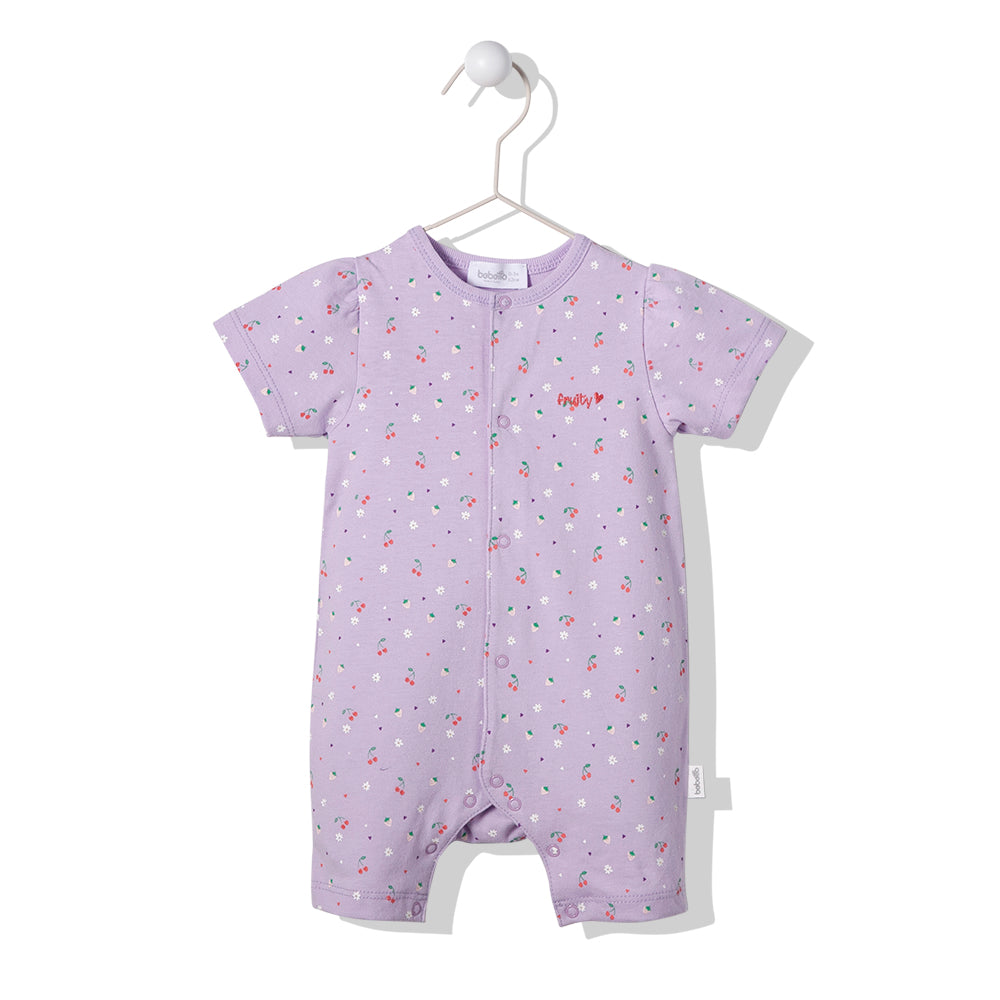 K3710 Гащеризон Fruity Лилав 18-24M/92Cm - Гащеризони - Bebetto - BebeMama
