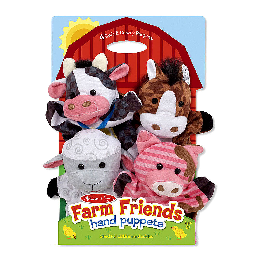 Куклен Театър С Пръстчета Фермата - Петрушки - Melissa And Doug - BebeMama