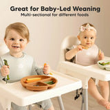 Силиконови Чинии С Вакум 3 Броя Roz Keababies --- BebeMama