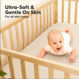Чаршаф И Протектор 2В1 Protect+ 60Х120См 2 Броя Бежов Keababies --- BebeMama