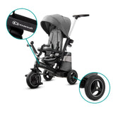 Триколка Kinderkraft Easytwist Сива --- BebeMama