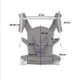 Ергономична Раница Kinderkraft Huggy Звездички --- BebeMama