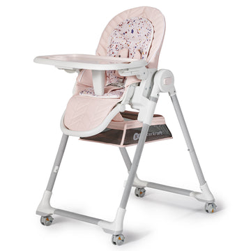 Столче За Хранене Kinderkraft Lastree Розово - Столчета За Хранене - Kinderkraft - BebeMama