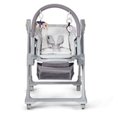 Столче За Хранене Kinderkraft Lastree Сиво --- BebeMama