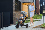Триколка Kinderkraft Twipper Сива --- BebeMama