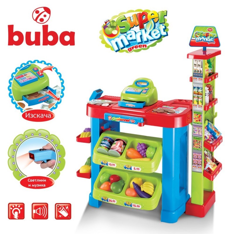 Детски магазин Buba Supermarket Супермаркет - Професии За Малки И Големи - Buba - BebeMama