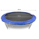 Детски батут Buba 8FT (252 см) с мрежа и стълба --- BebeMama