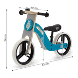 Колело За Баланс Kinderkraft Uniq Turquoise --- BebeMama