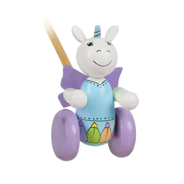 Дървена Буталка "Еднорог" - Animals - Занимателни Играчки - Orange Tree Toys - BebeMama