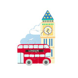 Дървен Пъзел "Лондон" - British Collection - Пъзели - Orange Tree Toys - BebeMama
