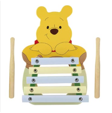 Дървен Ксилофон- Мечо Пух (Fsc®) - Дървени Играчки - Orange Tree Toys - BebeMama