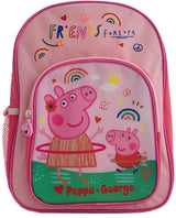 Раница Пепа Пиг 32Х25Х11 Регулируеми Презрамки С 1 Страничен Джоб С 1 Голямо Отделение И 1 Малко Отделение С Отваряне С Цип - Детски Раници - Thesmileofyourbaby - BebeMama