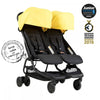 Количка За Близнаци Mountain Buggy Nano Duo + Адаптор Snap&Go - Колички За Близнаци - Phil&Teds - BebeMama