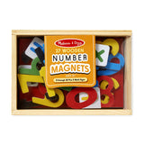 Кутия С Дървени Магнитни Цифри - Магнити - Melissa And Doug - BebeMama