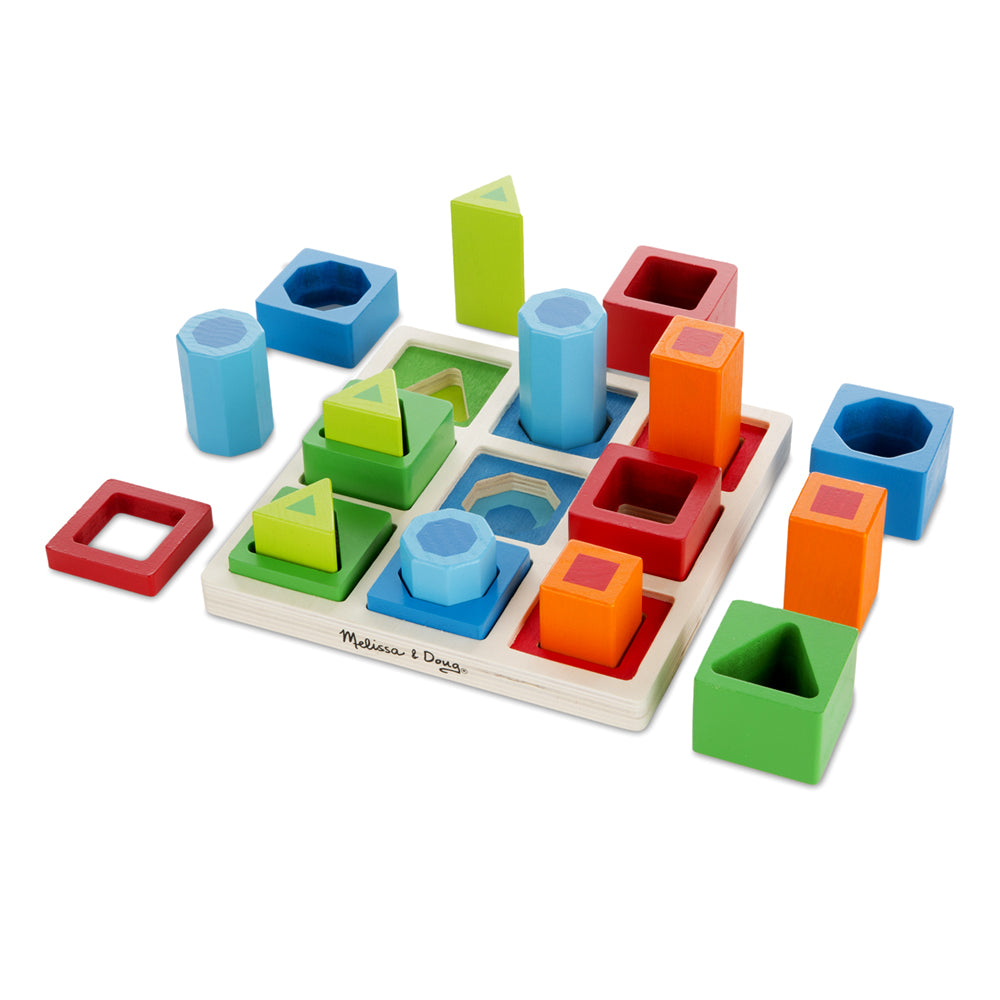 Дървени Форми И Цветове - Образователни Игри - Melissa And Doug - BebeMama