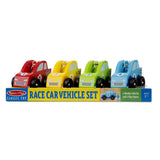 Дървена Състезателна Кола - Дървени Играчки - Melissa And Doug - BebeMama
