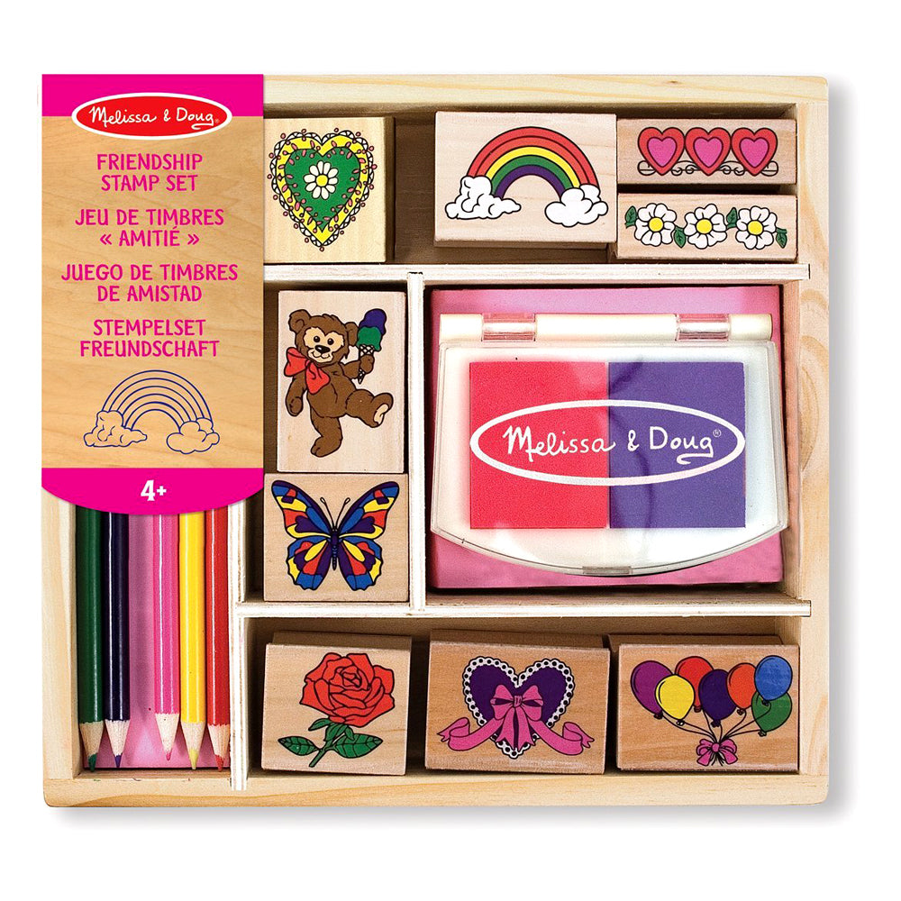 Печати - Цветя Сърца И Пеперуди - Играчки - Melissa And Doug - BebeMama