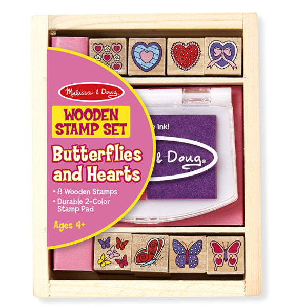 Печати Сърчица И Пеперудки - Играчки - Melissa And Doug - BebeMama
