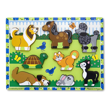 Пъзел Домашни Любимци 8Ч. - Пъзели - Melissa And Doug - BebeMama
