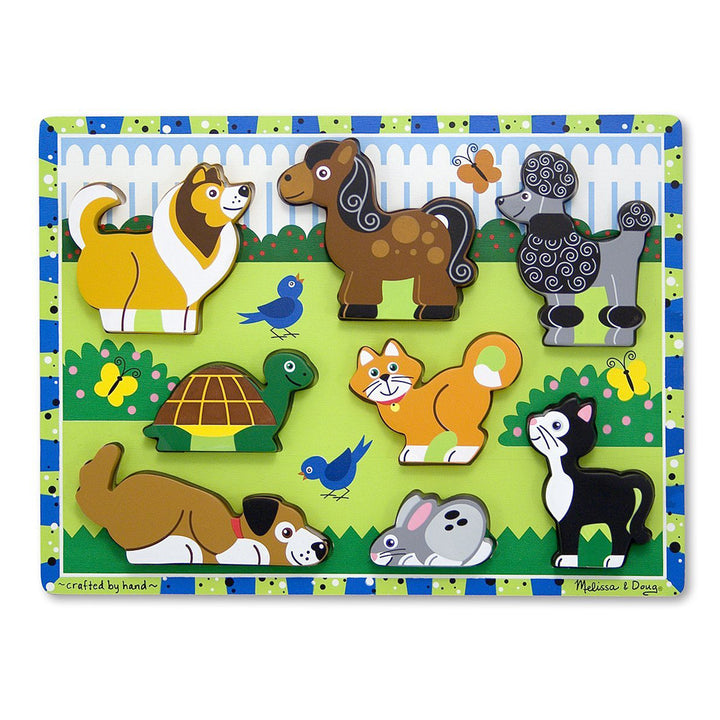 Пъзел Домашни Любимци 8Ч. - Пъзели - Melissa And Doug - BebeMama