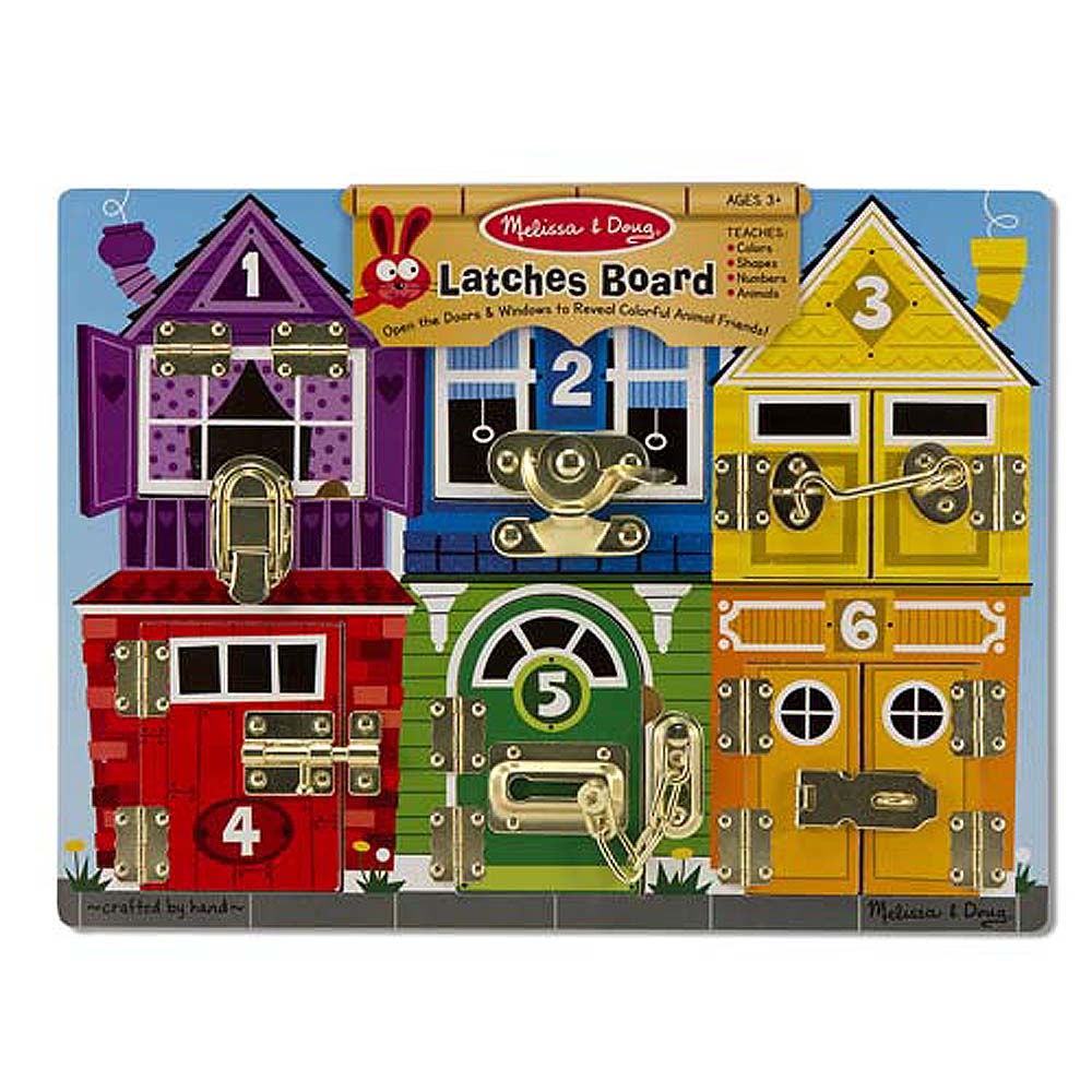 Дървена Дъска С Ключалки - Логика, Памет И Баланс - Melissa And Doug - BebeMama