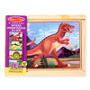Дървен Пъзел Динозаври В Кутия - Пъзели - Melissa And Doug - BebeMama