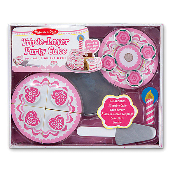 Дървена Торта - Кухни И Готварски Пособия - Melissa And Doug - BebeMama