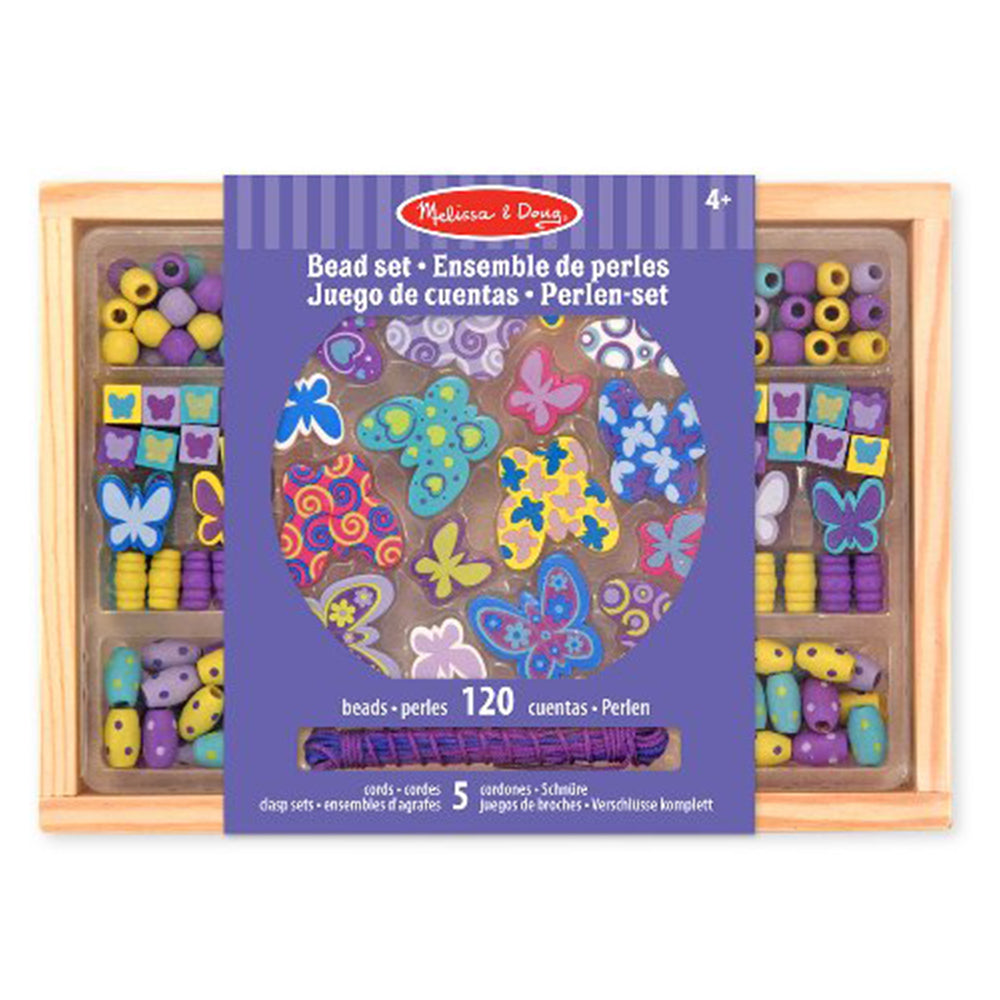 Дървени Бижута Пеперудки - Дървени Играчки - Melissa And Doug - BebeMama