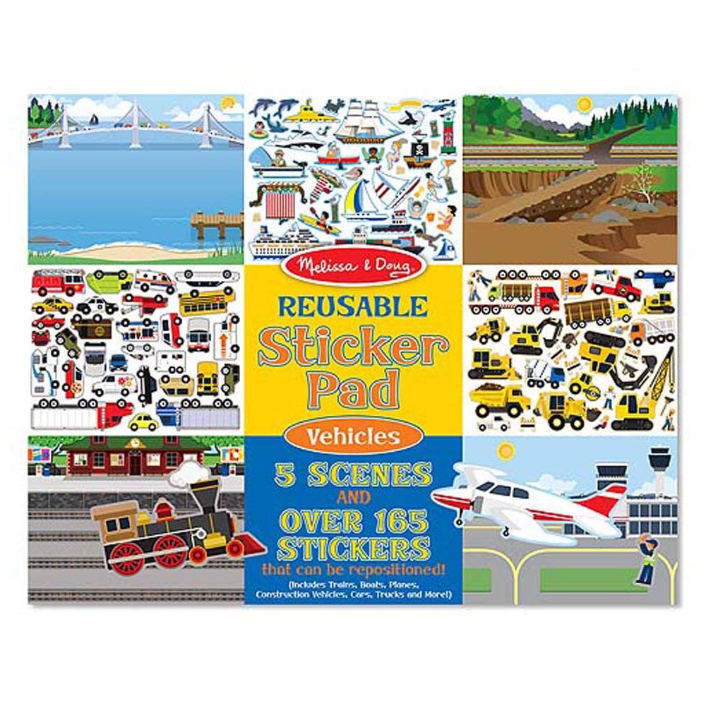 Книжка Стикери Мпс - Образователни Игри - Melissa And Doug - BebeMama