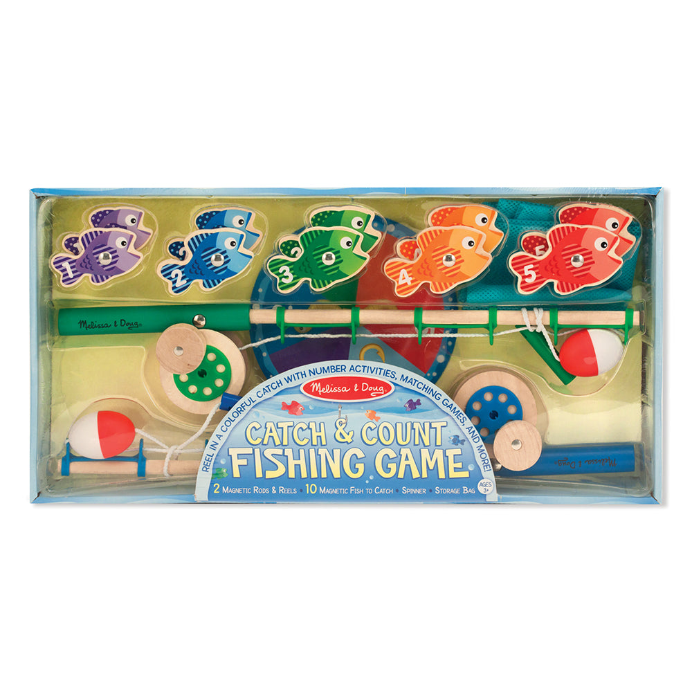 Дървена Игра Риболов С Магнити - Магнити - Melissa And Doug - BebeMama