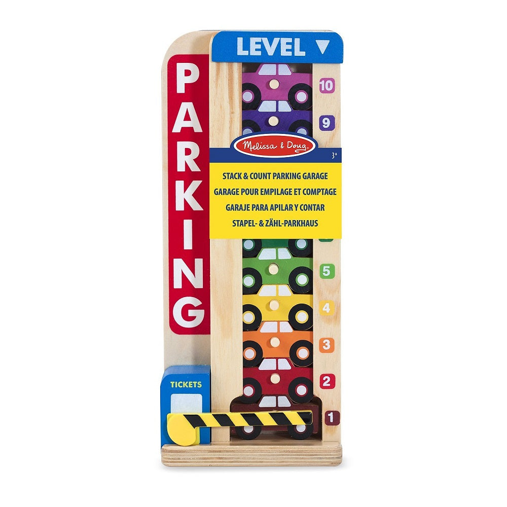 Дървен Паркинг С Коли - Коли, Камиони, Влакове И Самолети - Melissa And Doug - BebeMama