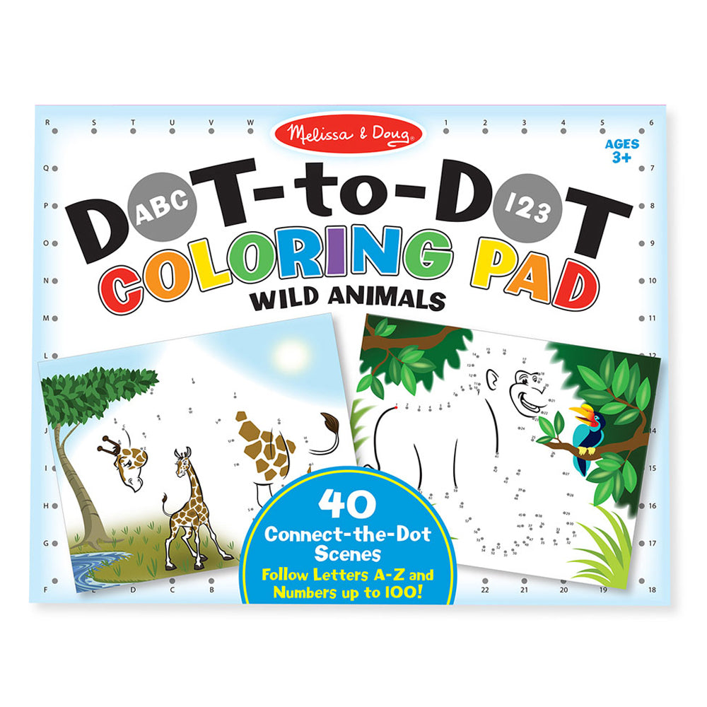 Свържи Точките - Диви Животни - Образователни Игри - Melissa And Doug - BebeMama