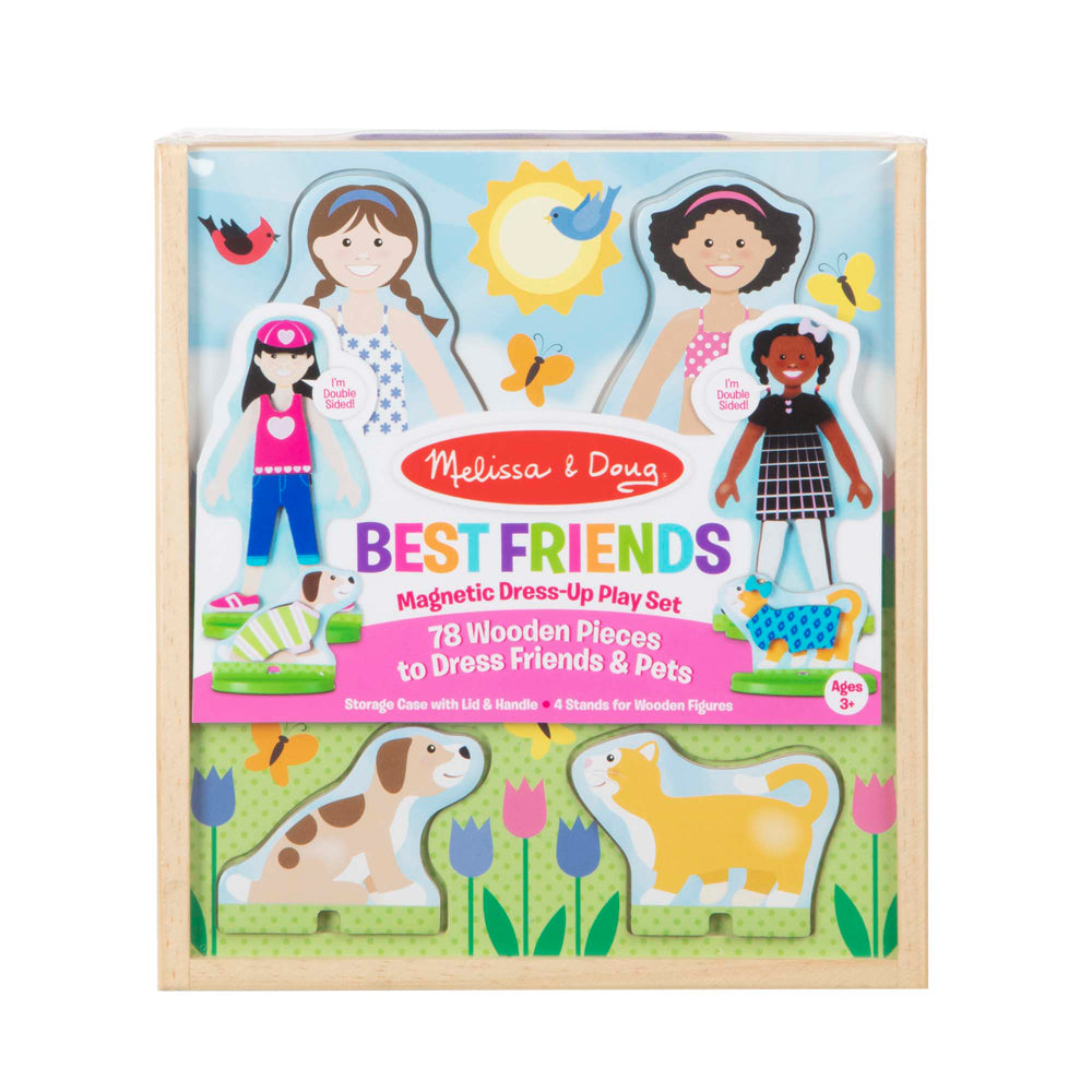 Най-Добри Приятелки С Магнитни Дрехи - Магнити - Melissa And Doug - BebeMama