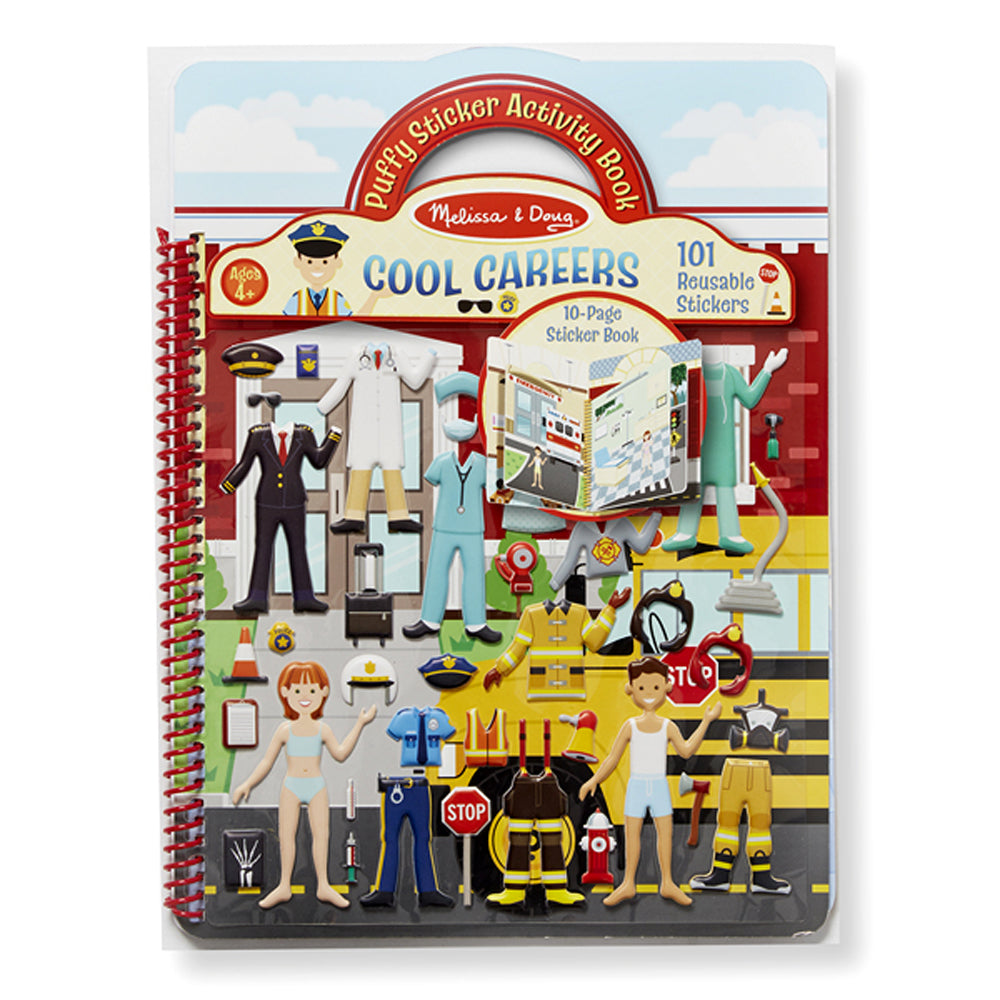 Книжка Стикeри Професии - Образователни Игри - Melissa And Doug - BebeMama