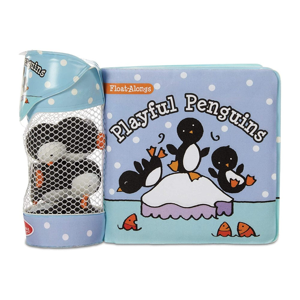 Игриви Пингвини И Книжка За Баня - Играчки За Баня - Melissa And Doug - BebeMama