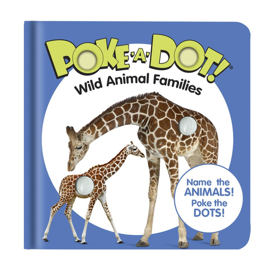 Книжка С Бутони Семейства Диви Животни - Образователни Игри - Melissa And Doug - BebeMama