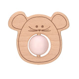 Дрънкалка Розова Little Chums Mouse - Дрънкалки - Lassig - BebeMama