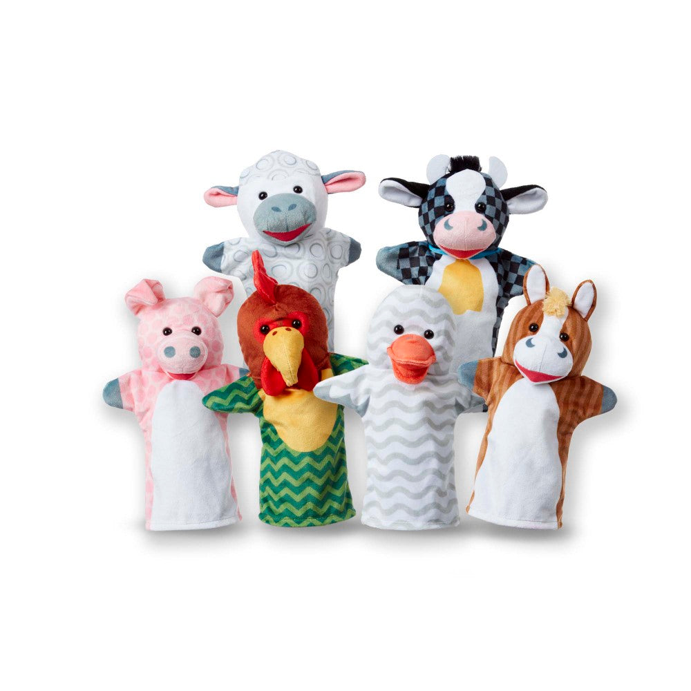 Кукл. Театър С Пръстчета Домашни Животни - Петрушки - Melissa And Doug - BebeMama